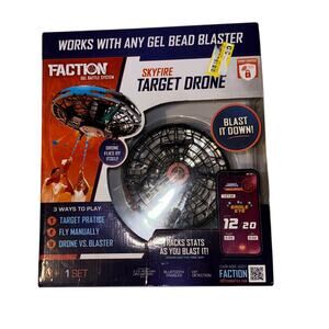 Faction Gel Battle System Skyfire Target Drone, Blast It Down! ~ Brand New~